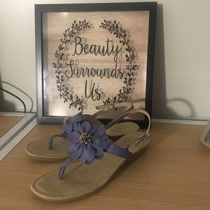 St. Johns Bay Floral Sandals